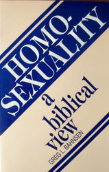 homosexuality a biblical view greg bahnsen